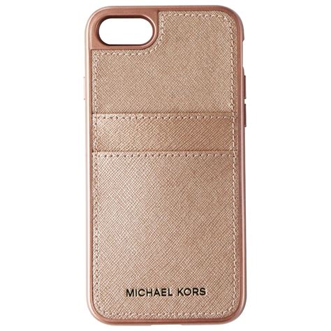 michael kors saffiano leather phone case